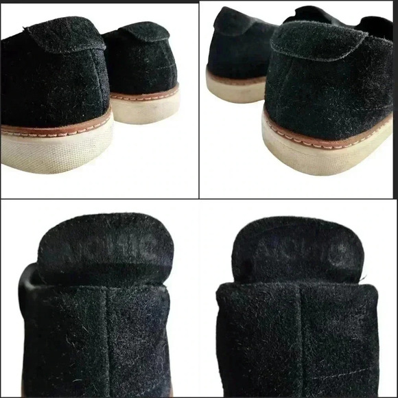 Vionic Women’s Black Suede Slip-On Flats US 9 Dark Academia - Picture 9 of 16